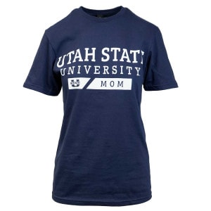 Women's Utah State University U-State Mom T-Shirt